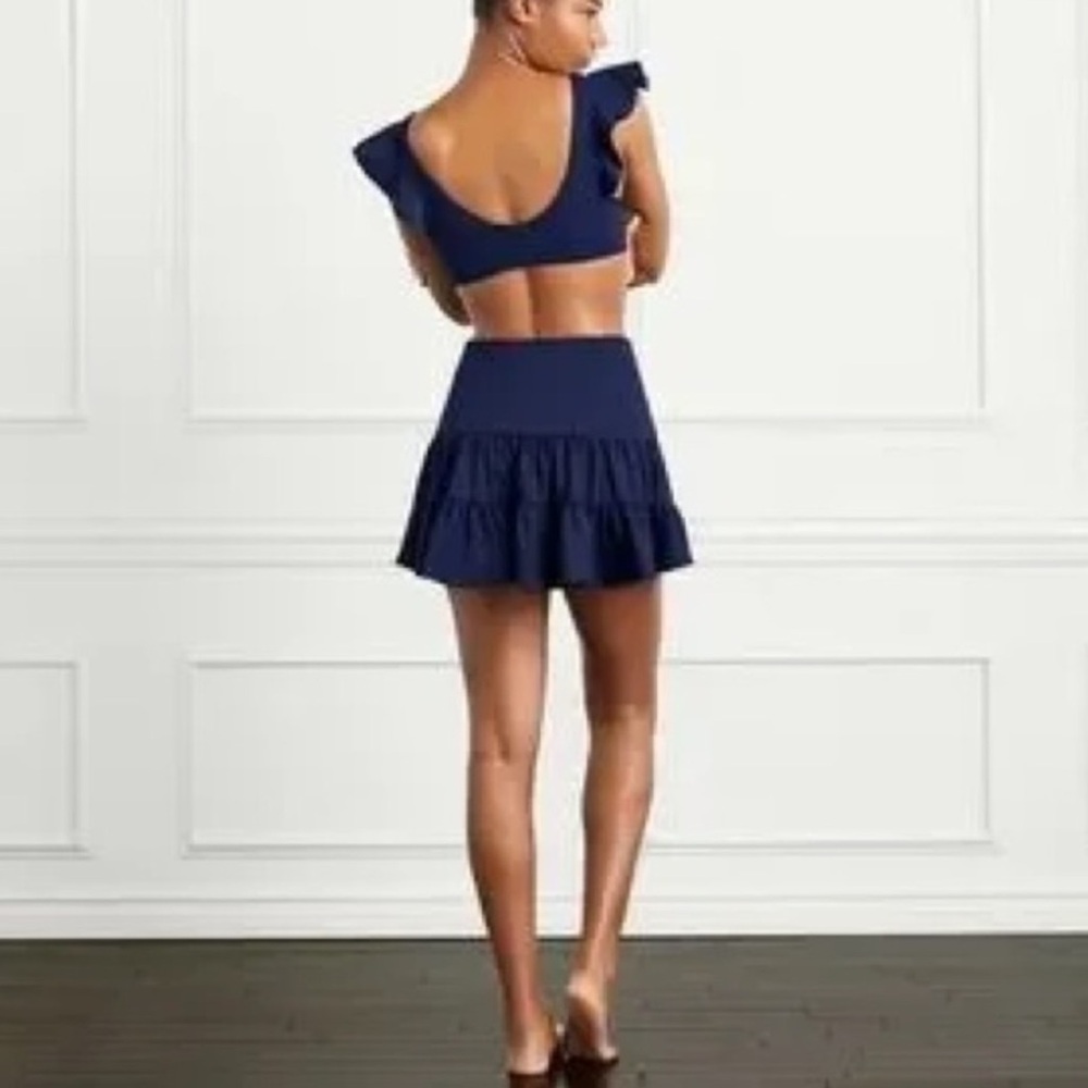 Hill House The Pool Skirt Navy Blue size M - Picture 2 of 7